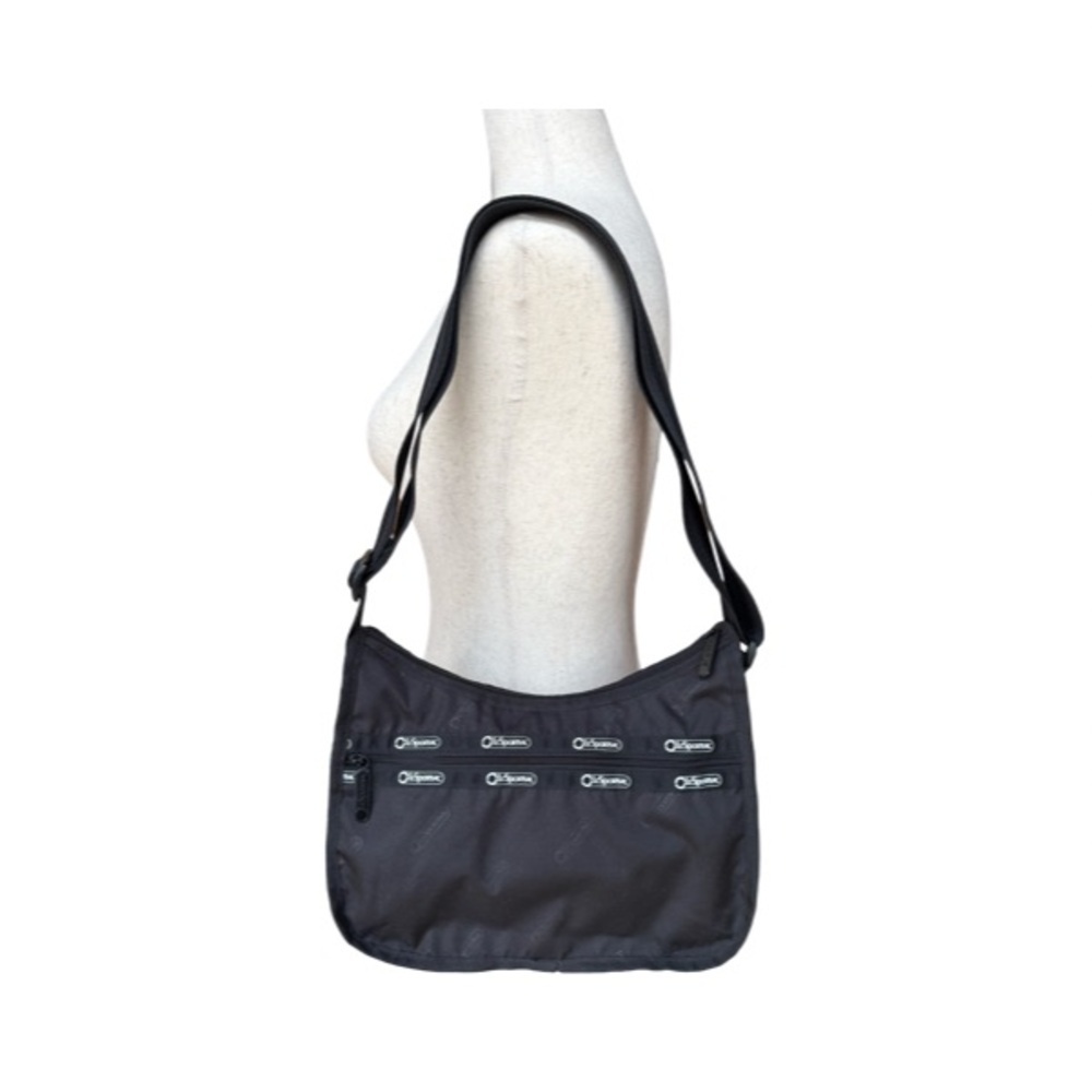 NWOT LeSportsac Solid Black Classic Hobo Bag | Nylon